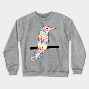 Rainbow Bird Crewneck Sweatshirt